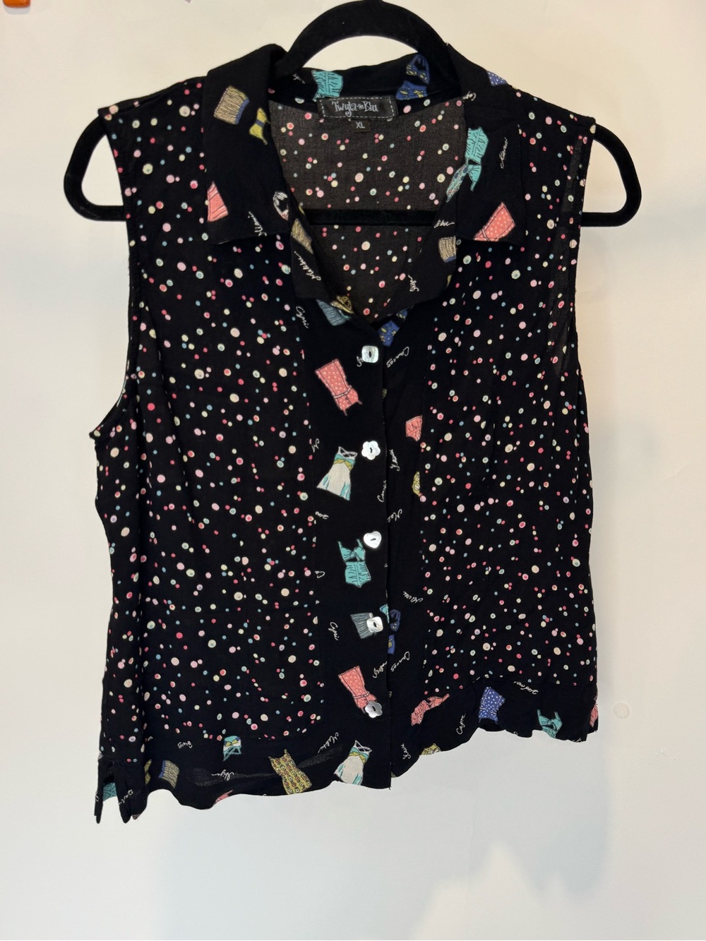 Twyla Blu Vintage Whimsy Top
